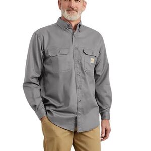 Carhartt Flame Resistent Button Down Twill Shirt